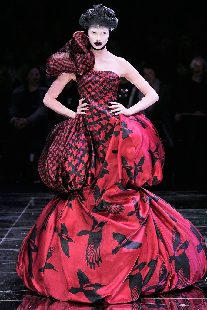 Alexander McQueen fashion show 