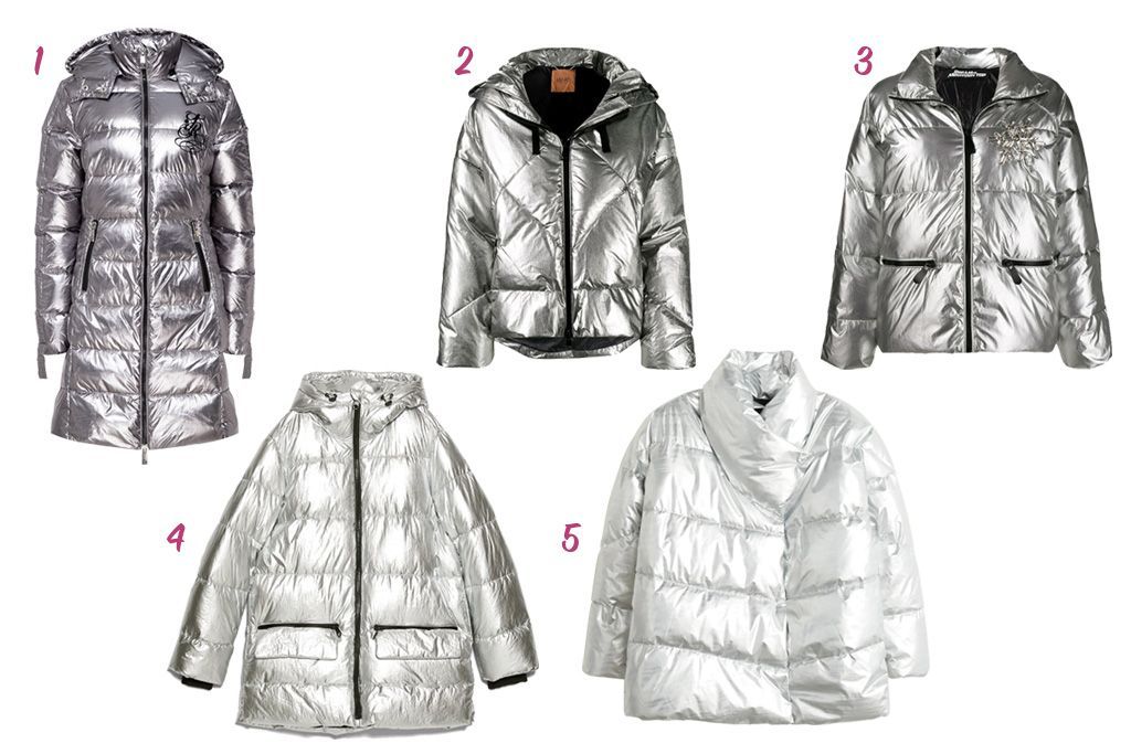 Silver heads above the rest! Silver down jacket is the main winter ...