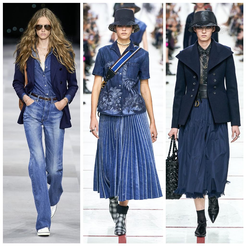Blue in clothes: what it says about those who wear it